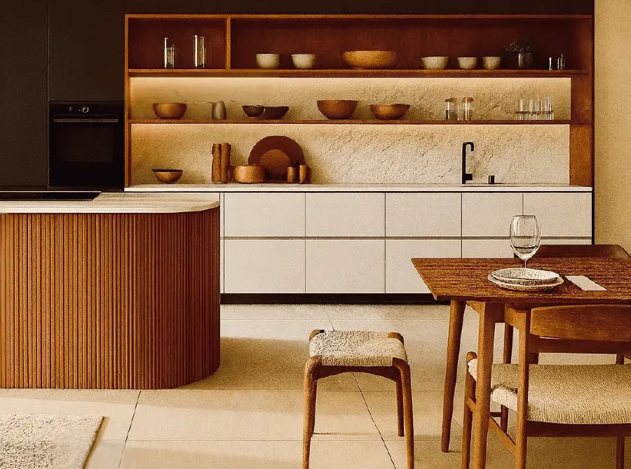 Mini lattes noyer flexibles