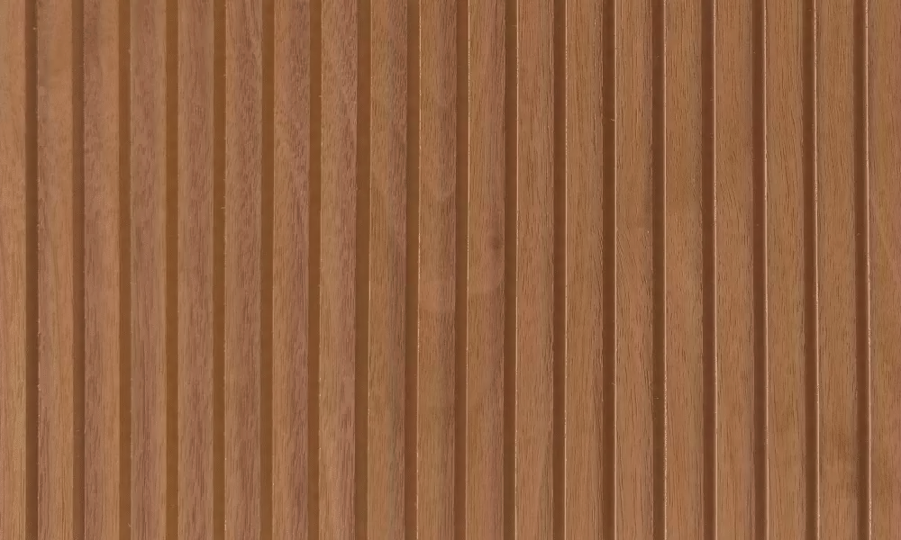 Panneau mini Lattes Noyer Flexibles (Échantillon 6po. x 12po.)